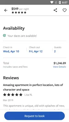 Vrbo android App screenshot 7